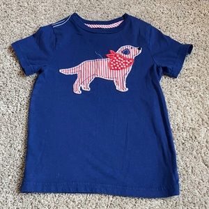 Boys puppy T-shirt American 4th of July